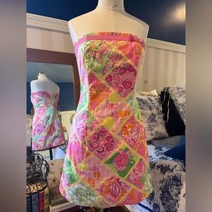 Lilly Pulitzer Strapless Sundress